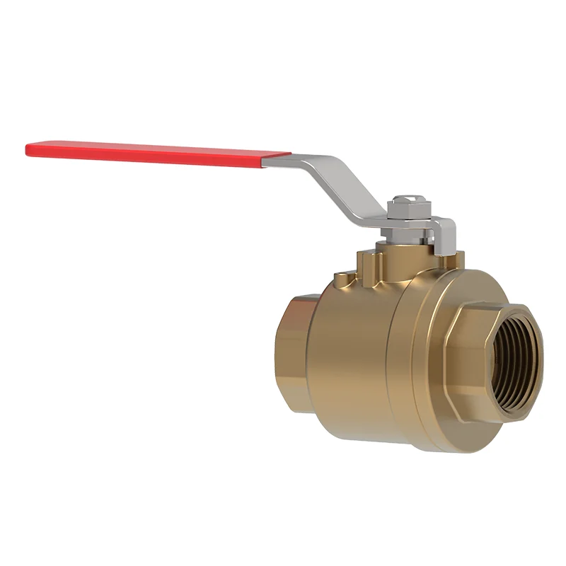 Bronza ikki bo'lak NPT Ball Valve