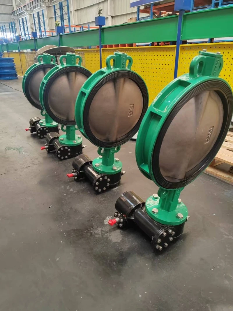 Fire Gear Wafer Butterfly Valve
