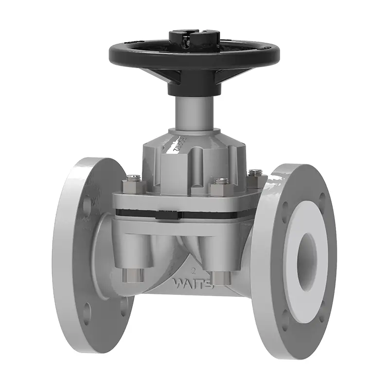 Ptfe bilan qoplangan diafragma valf