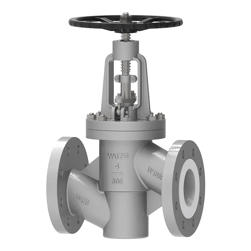 Ptfe yemli globus klapan