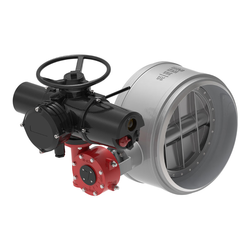Three Eccentric Hard Seal Welded Butterfly Valve