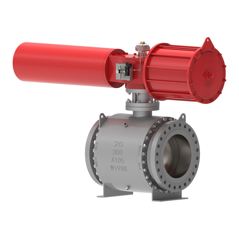 Trunnion sharli klapan